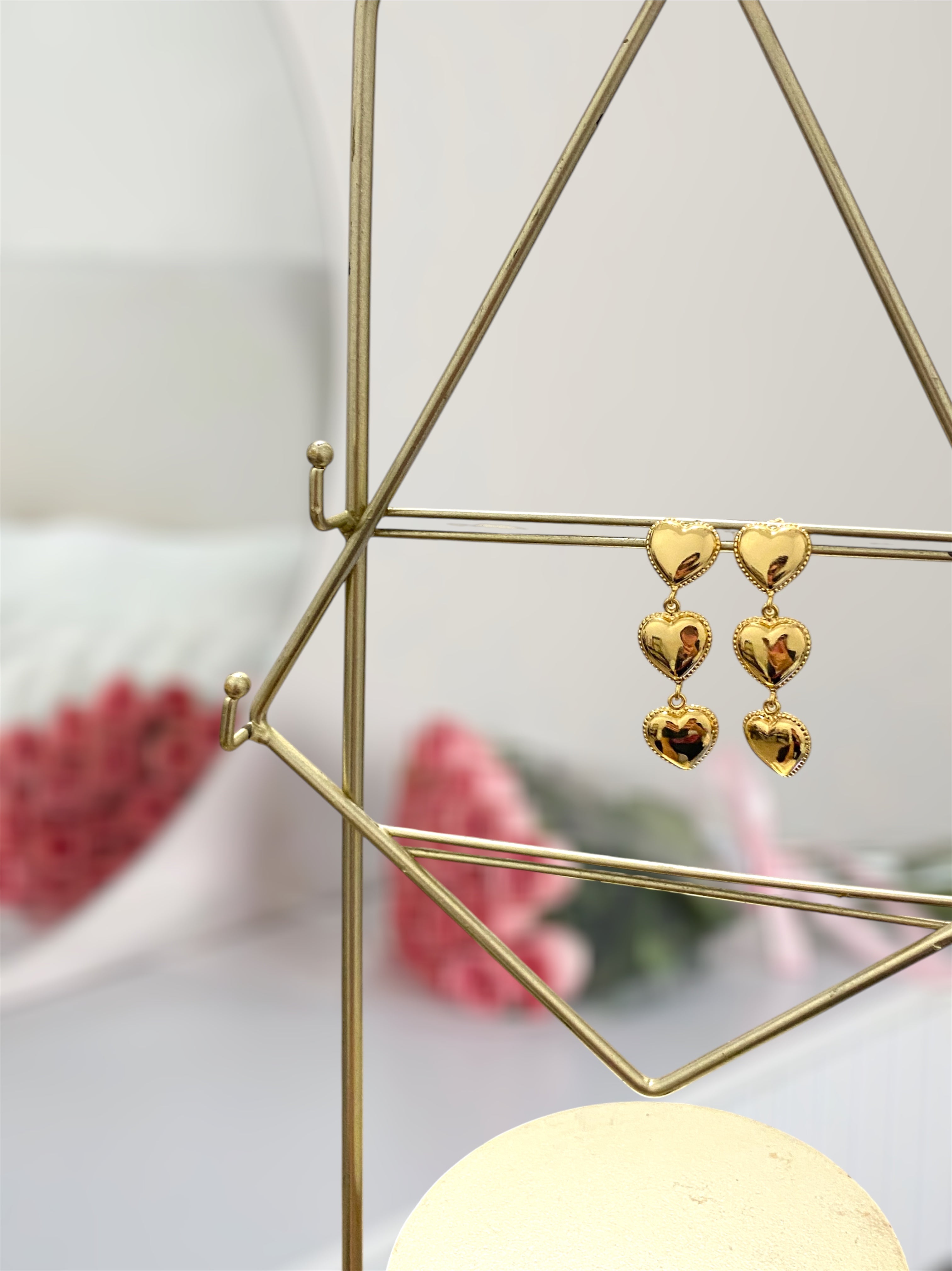Aretes acero inoxidable