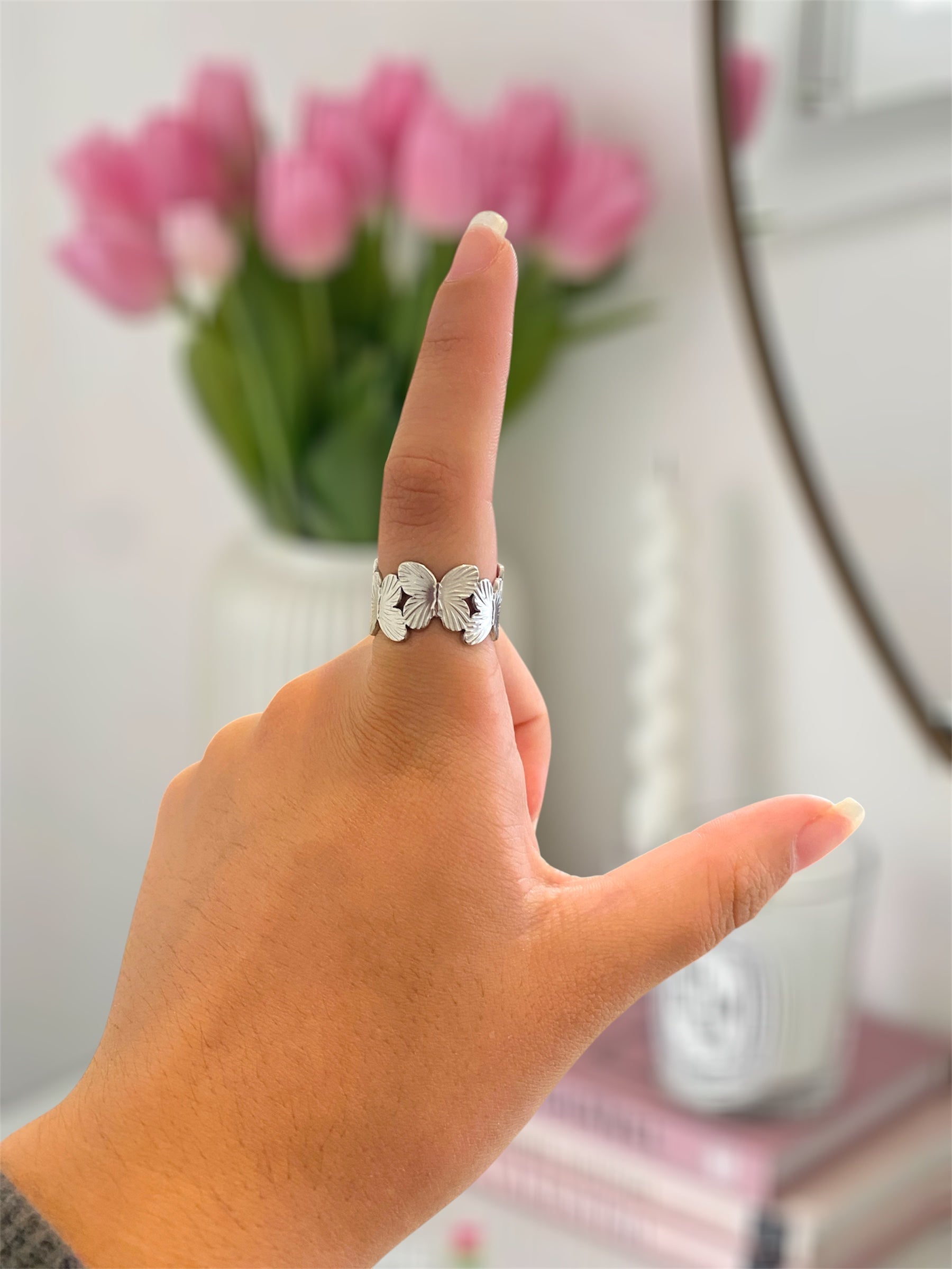 Anillo acero inoxidable