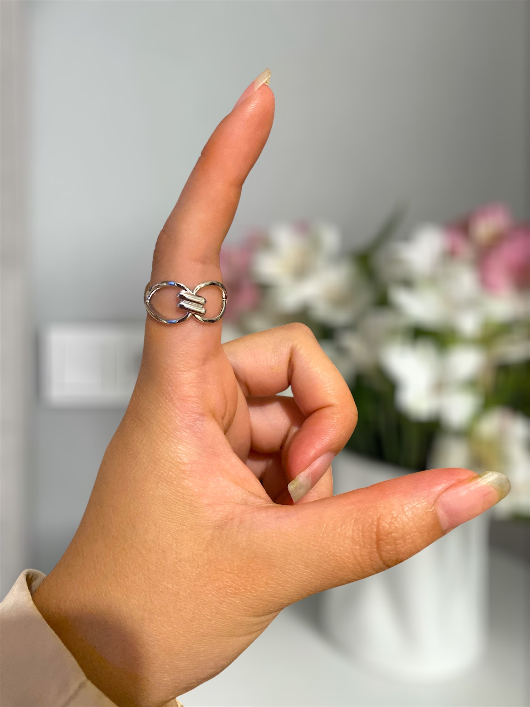 Anillo acero inoxidable