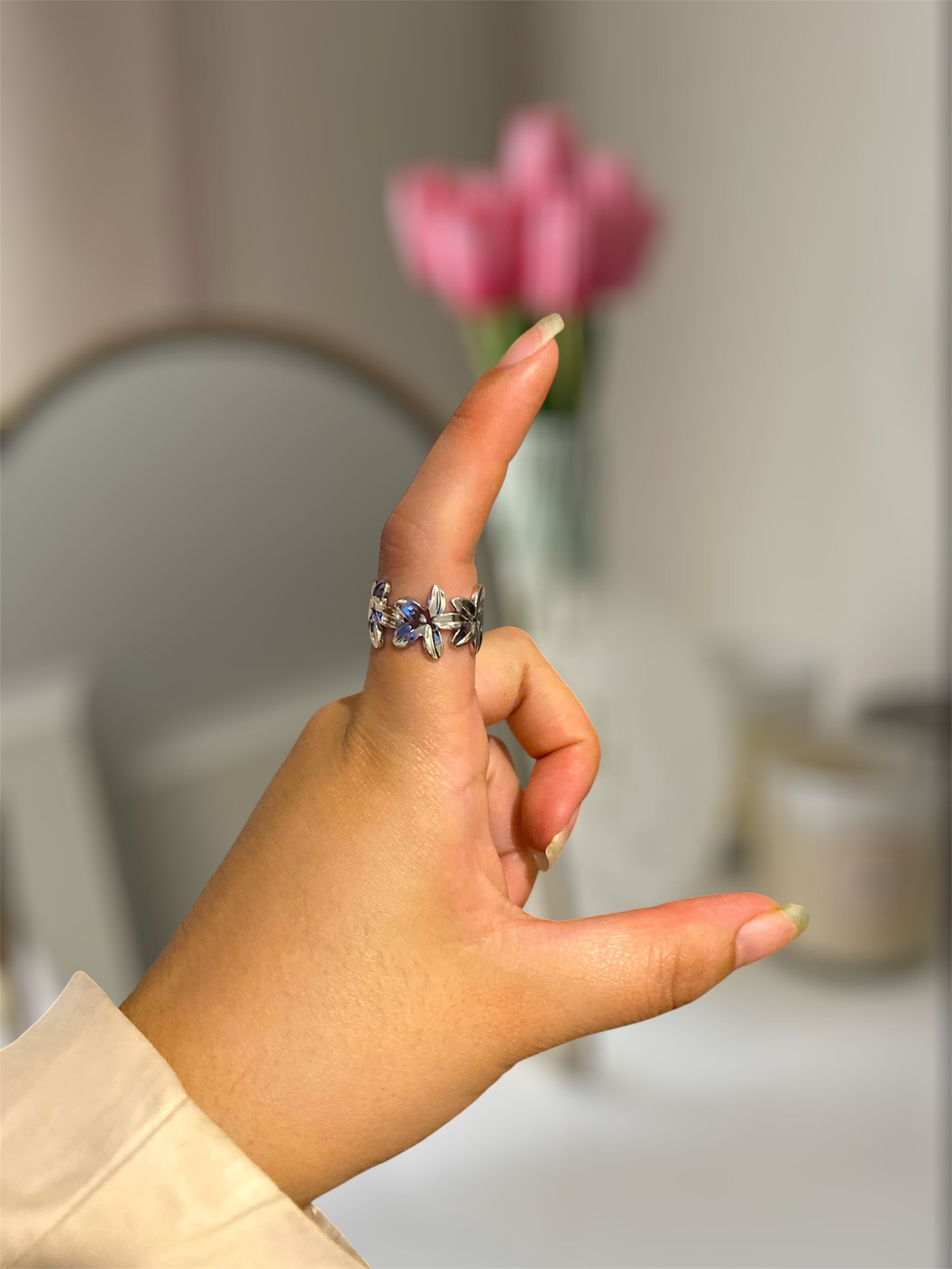 Anillo acero inoxidable