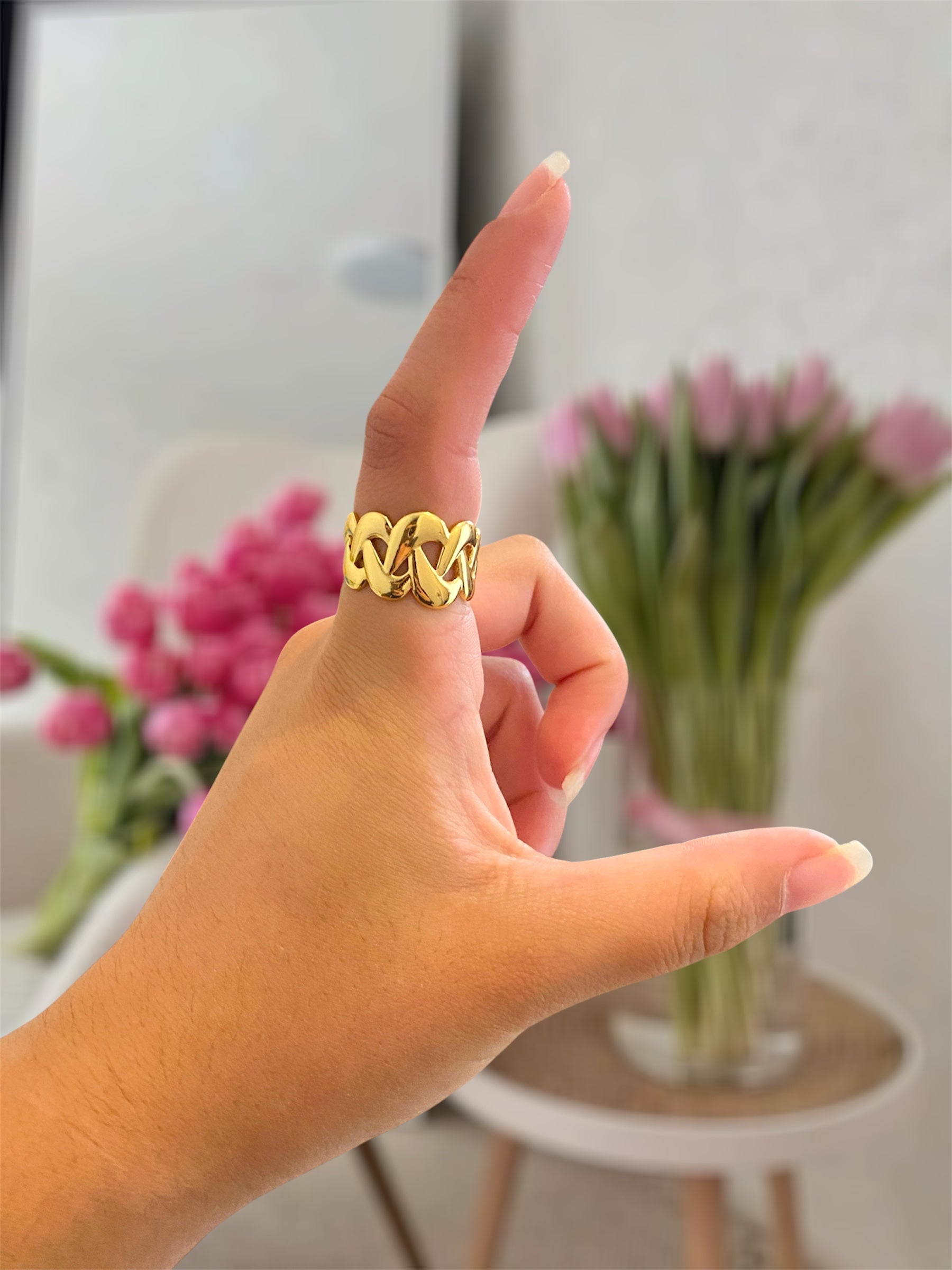 Anillo acero inoxidable