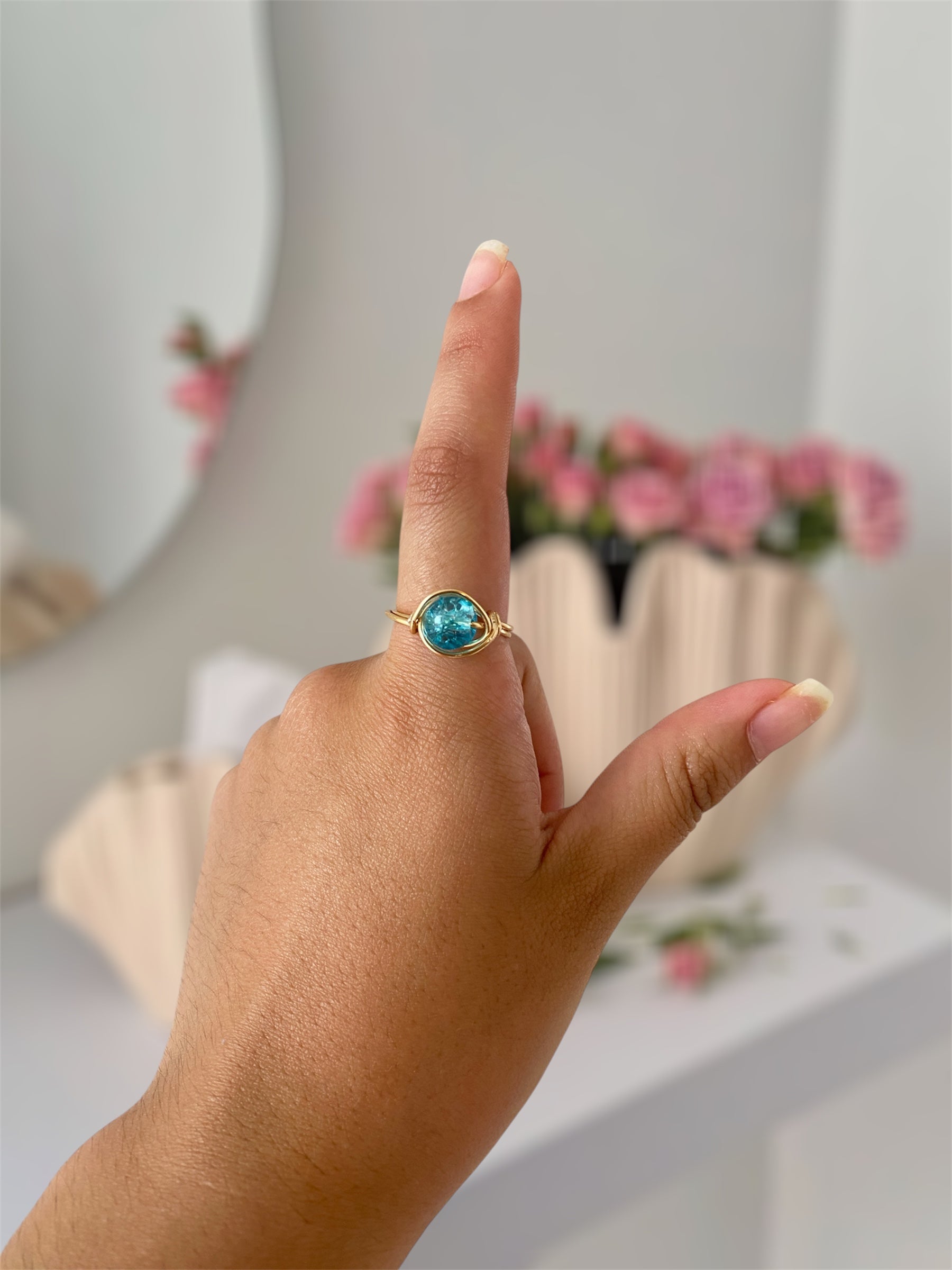 Anillo Jade Azul
