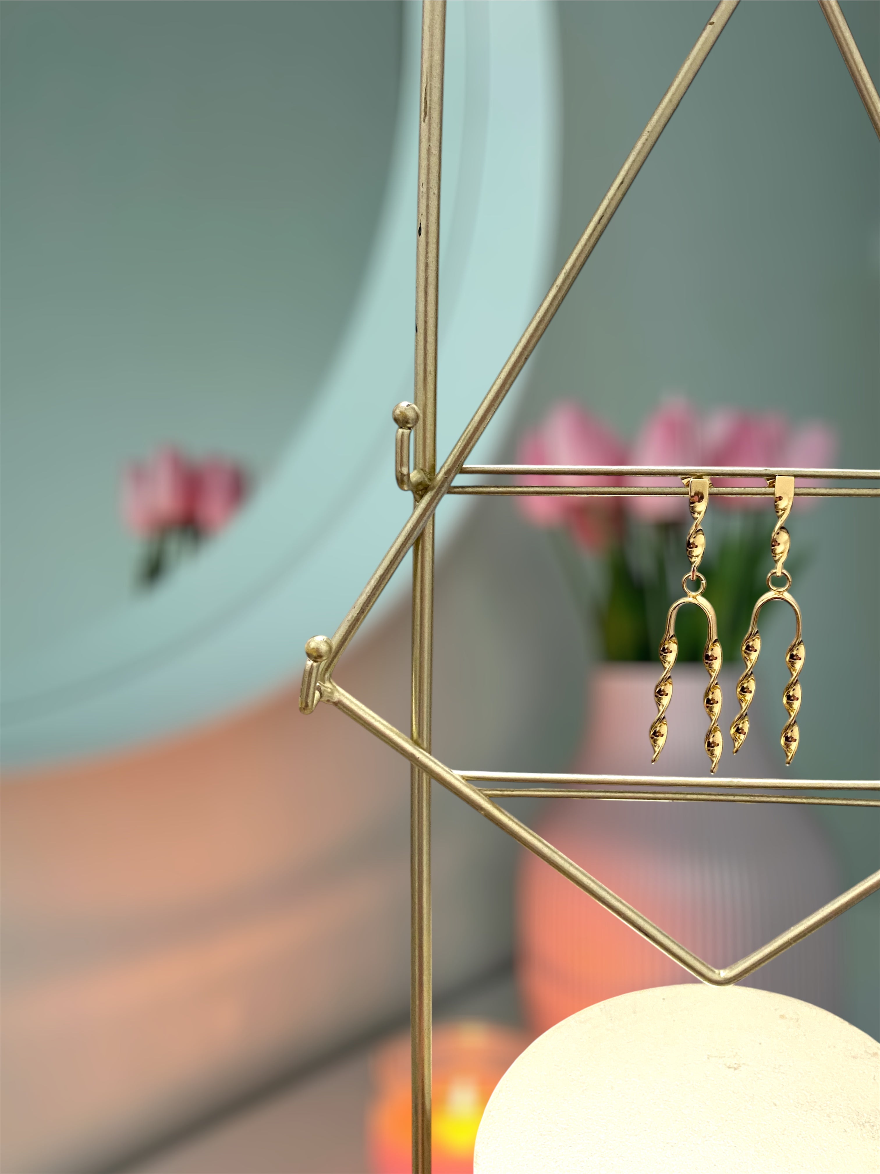 Aretes acero inoxidable