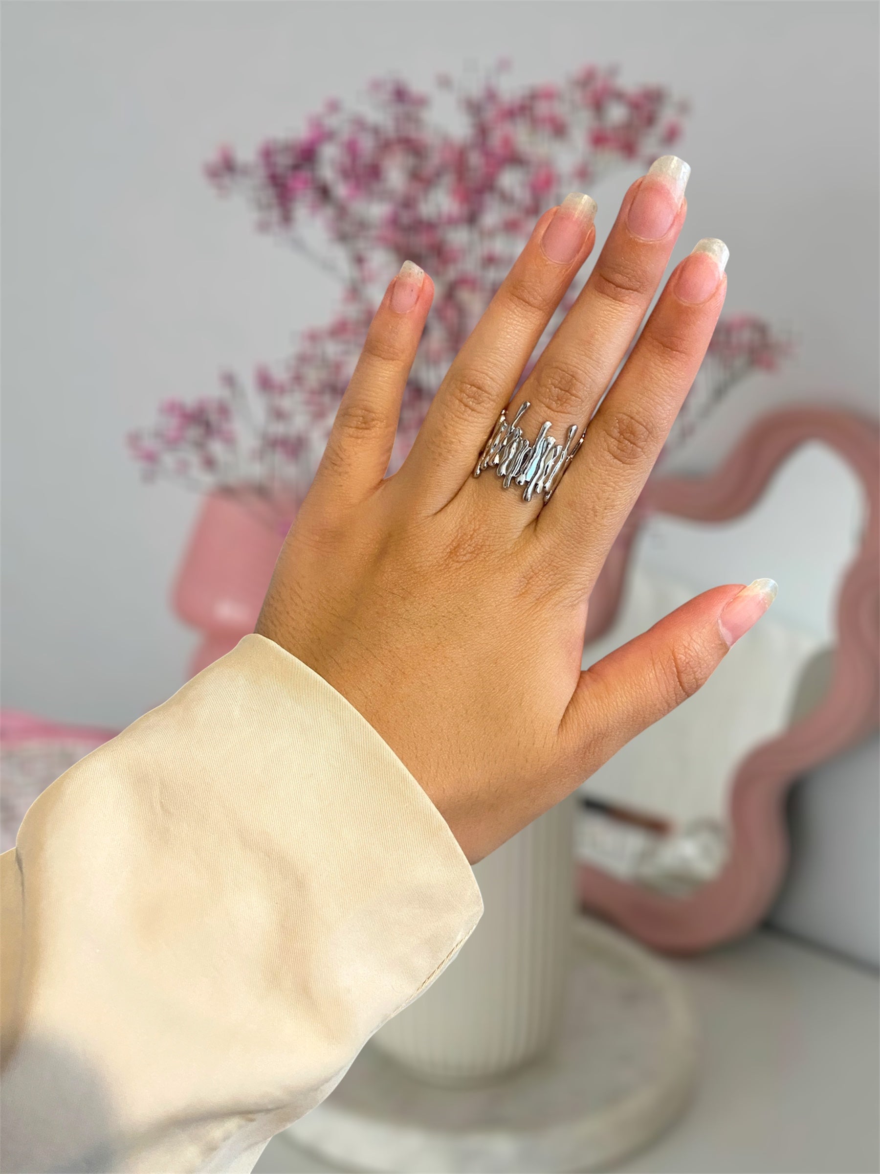 Anillo acero inoxidable